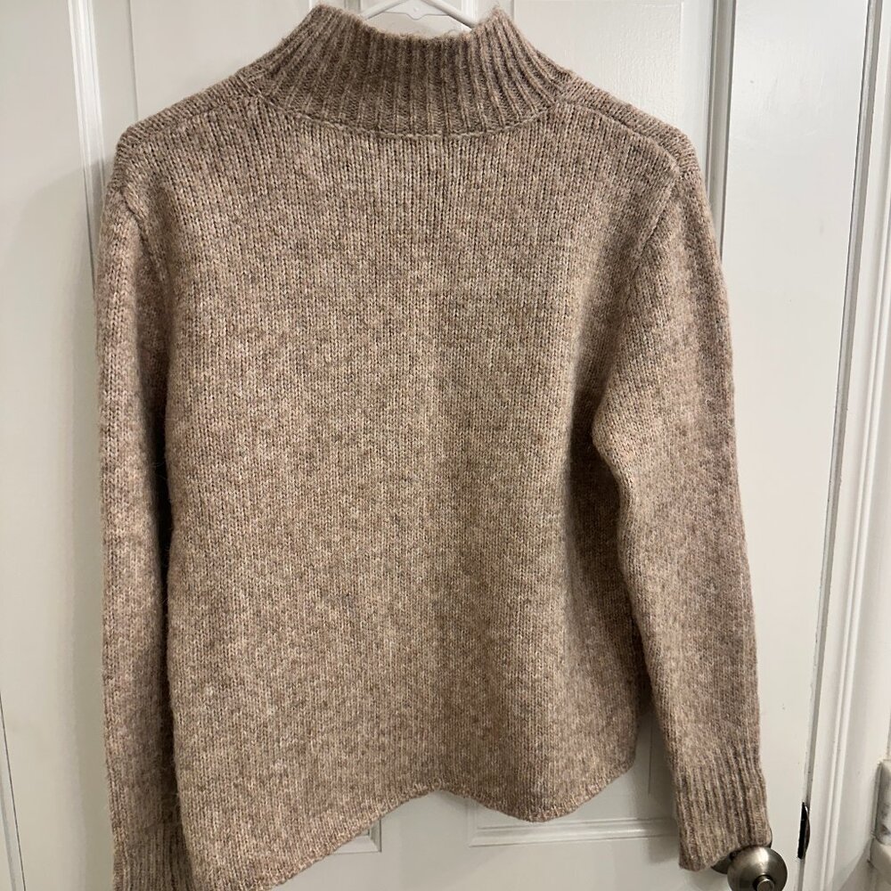 Z Supply Myla Pullover Sweater XS NWOT Tan